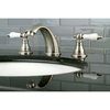 Kingston Brass KB968APL Widespread Bathroom Faucet, Brushed Nickel KB968APL